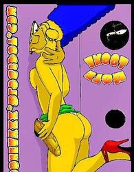 Marge Simpson Likes BIG BLACK COCK