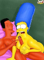 Marge Simpson Likes BIG BLACK COCK