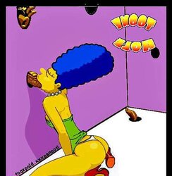 Marge Simpson Likes BIG BLACK COCK
