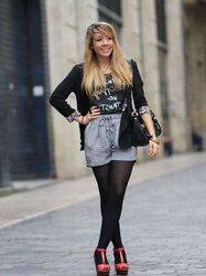 French bloggers Mode with wonderful gams