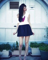 French bloggers Mode with wonderful gams