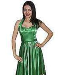 Satin sundress, suit, uniform