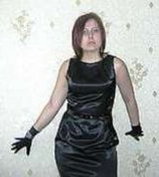Satin sundress, suit, uniform