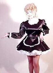 Satin sundress, suit, uniform