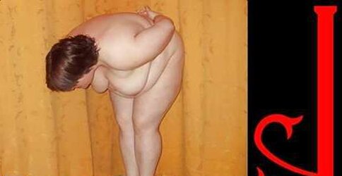 Nude posing in victim