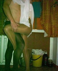 Adorable duo in stockings in tights