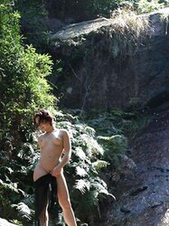 LATINA POSING OUTDOOR