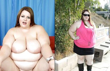 Clothed and unclothed sweeties 94 (only plumper )