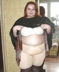 Meaty in undies