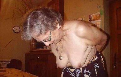 Grandma nude.