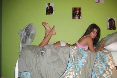 Super-Cute Selfshot Dark-Haired