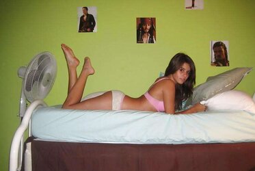 Super-Cute Selfshot Dark-Haired