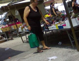 Candid matures and grannies
