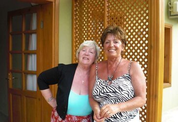Candid matures and grannies