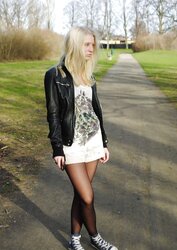 Light-Haired blogger