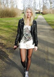 Light-Haired blogger