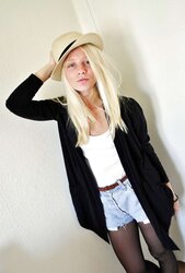 Light-Haired blogger