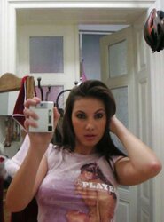 Connie Carter selfshots.