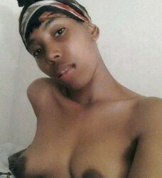 REAL DARK-HUED TEENAGER SELF SHOTS