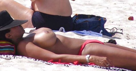 Bare-Breasted Naked Beach