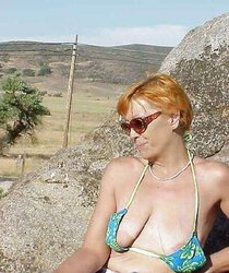 Ugly saggy melons.