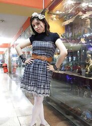 Cosplay latino nylon and stockings