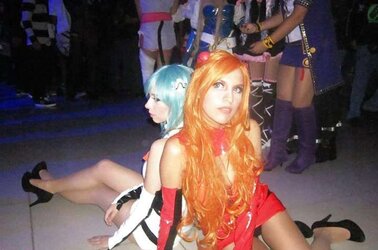 Cosplay latino nylon and stockings