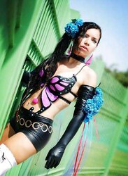 Cosplay latino nylon and stockings