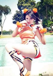 Cosplay latino nylon and stockings