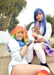 Cosplay latino nylon and stockings