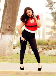 Cosplay latino nylon and stockings