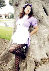 Cosplay latino nylon and stockings