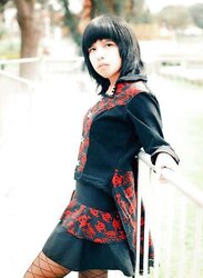 Cosplay latino nylon and stockings