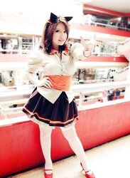 Cosplay latino nylon and stockings
