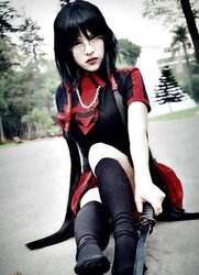 Cosplay latino nylon and stockings