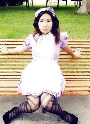 Cosplay latino nylon and stockings