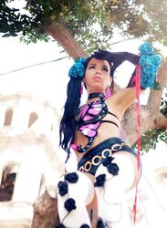 Cosplay latino nylon and stockings
