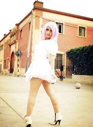 Cosplay latino nylon and stockings