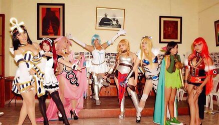Cosplay latino nylon and stockings