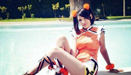 Cosplay latino nylon and stockings