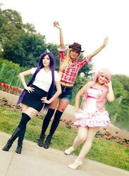 Cosplay latino nylon and stockings