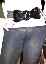 Rica madurita con leggings