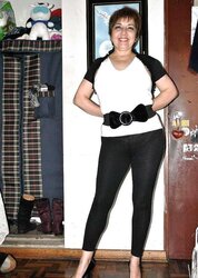Rica madurita con leggings