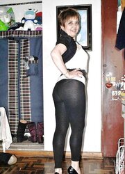 Rica madurita con leggings