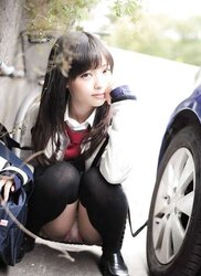 Japanese pleats, undies and upskirts