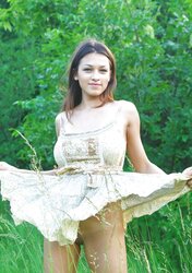 Sofie A - Rustic White Sundress