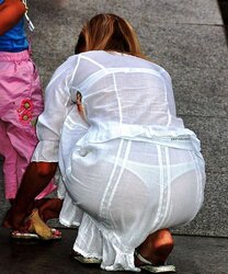 Red-Hot Wives In Witness Through And Taut Leggings