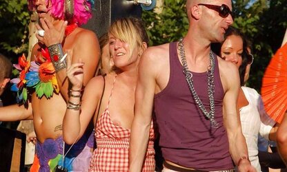 The Hottest six - downblouse, down half-top, nip glide, nipple glide