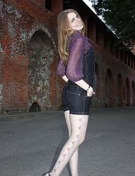 Nylon - upskirt - gam