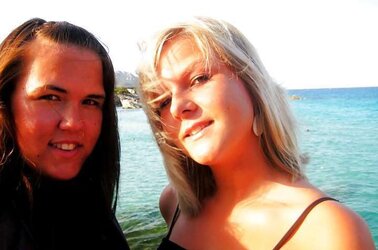 Non Bare Teenager Femmes - Part